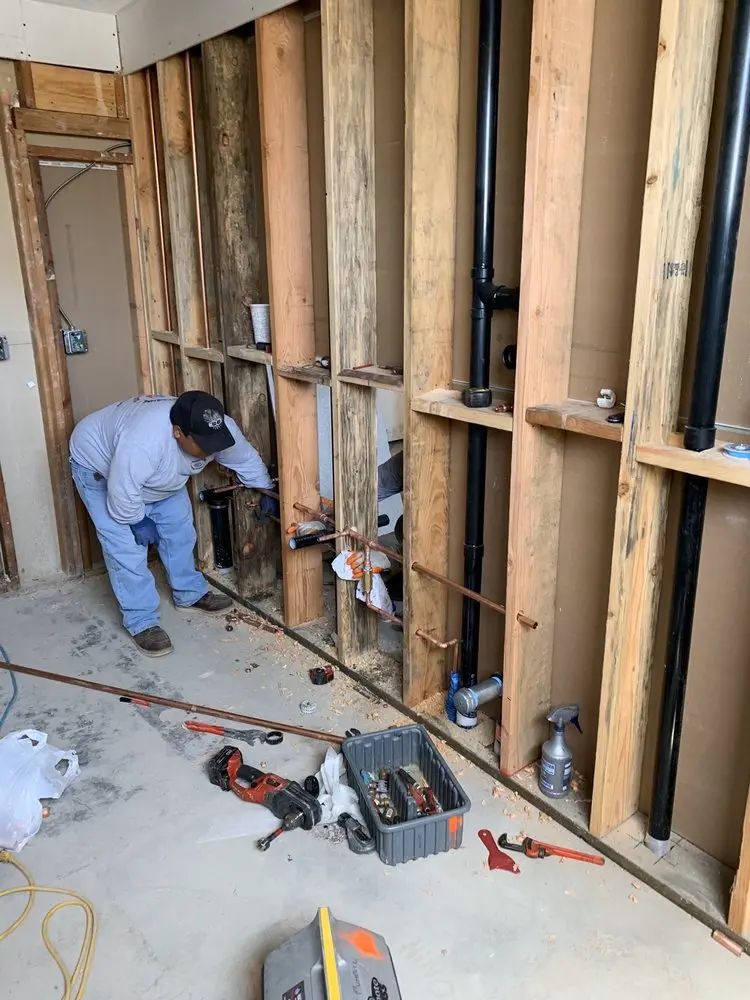 Commercial rough-in plumbing for Gas Line Repair in Jordan Springs